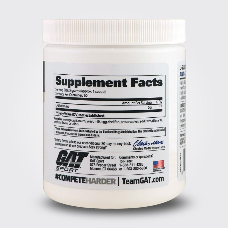 GAT Sport L-Glutamine | 60 servicios