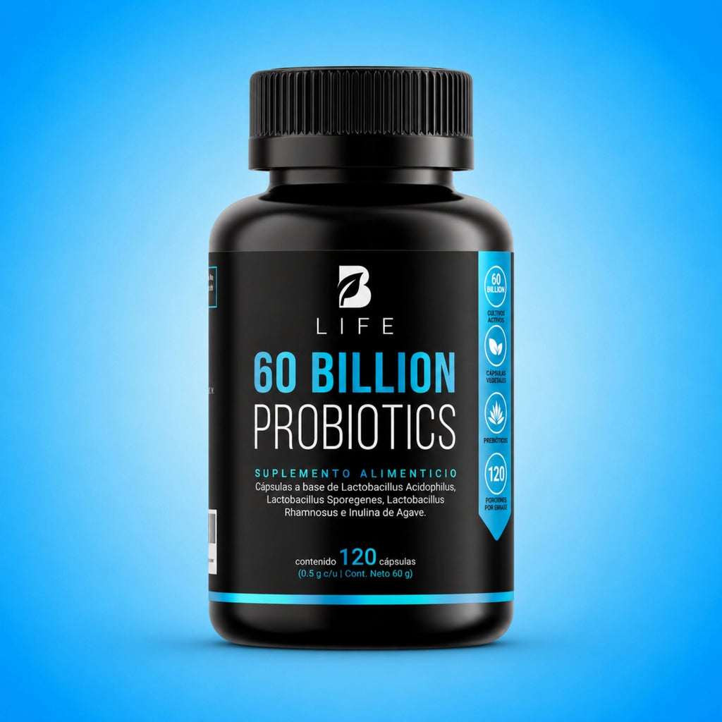 60 Billion Probiotics 120 Capsulas