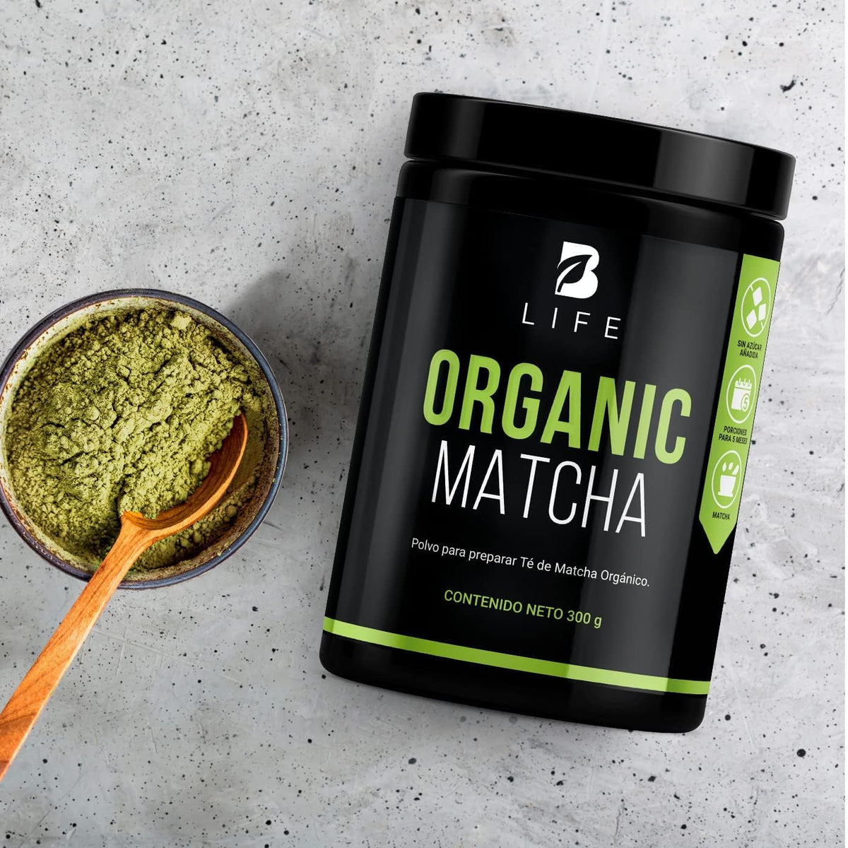 Matcha Orgánica en polvo | Té Verde Puro | 300 gramos