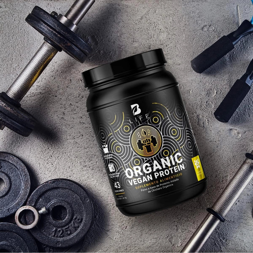 Proteína Orgánica Vegana B Life Vainilla 3 lb