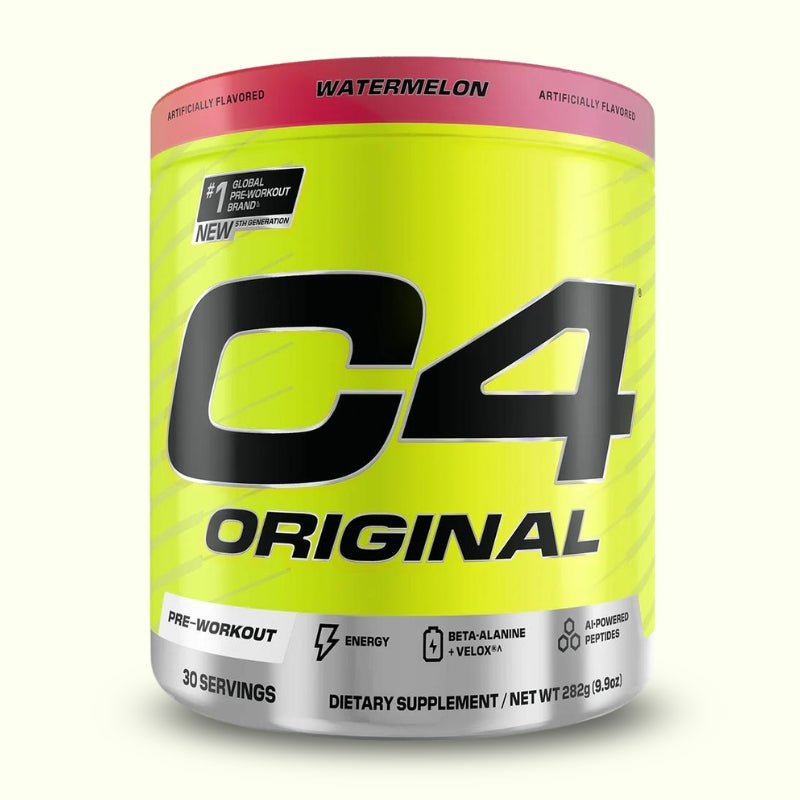 C4 Original Pre-Workout Watermelon | Energía, Enfoque y Rendimiento