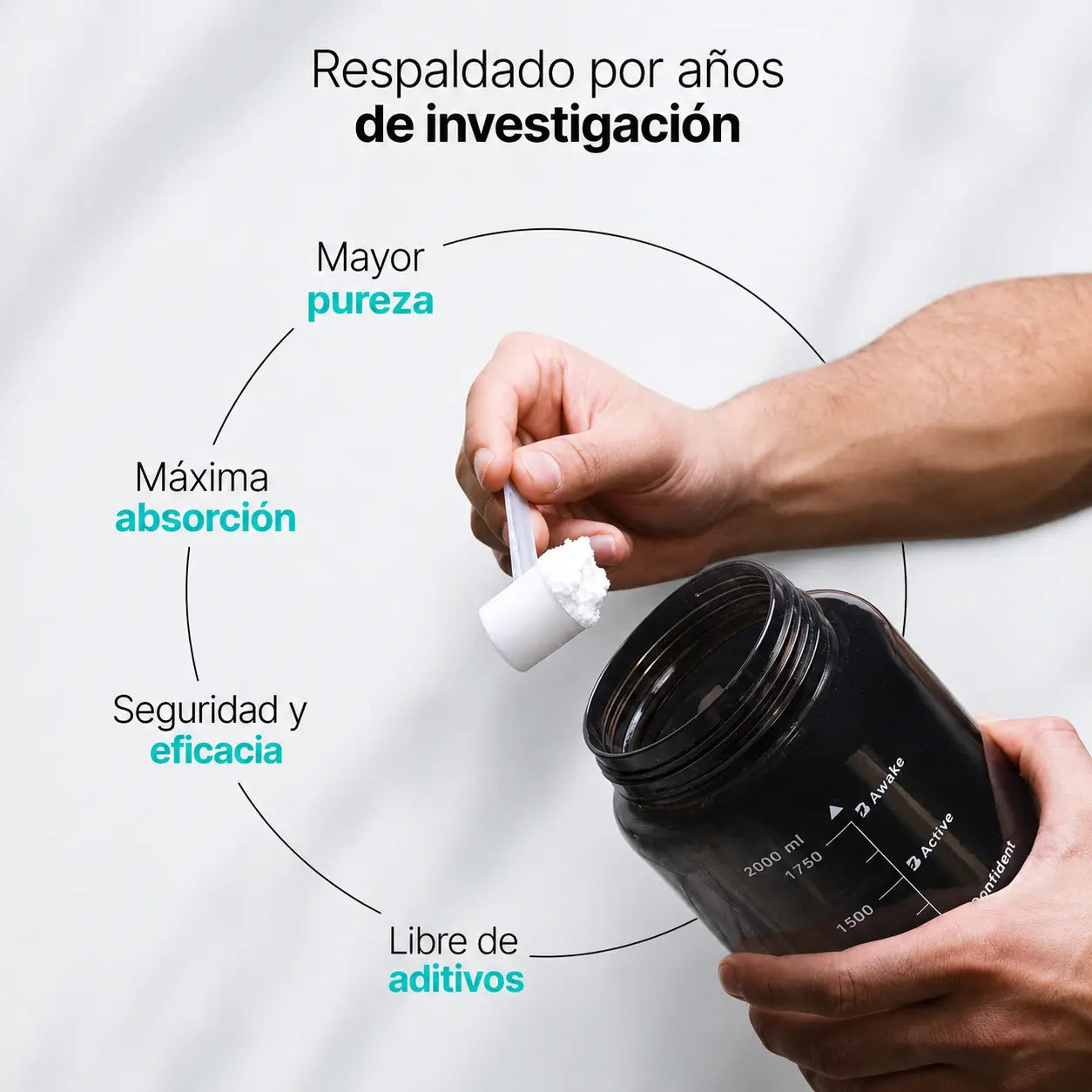 Creatina Monohidratada B Life | 60 Servicios | Alta Pureza