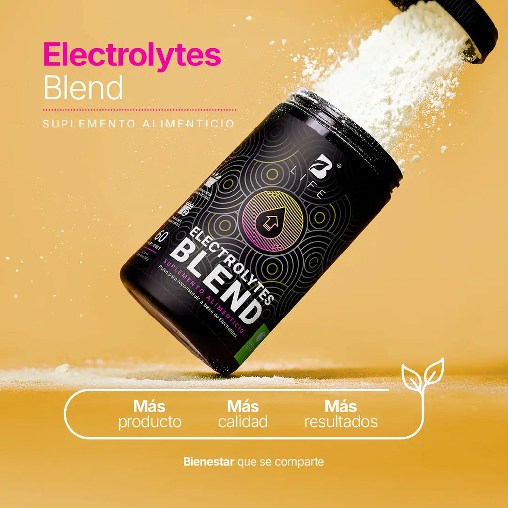 Electrolitos Sin Azúcar | con Citrato de Potasio, Magnesio, Calcio, Sodio, Zinc | Sabor Limón | 60 servicios