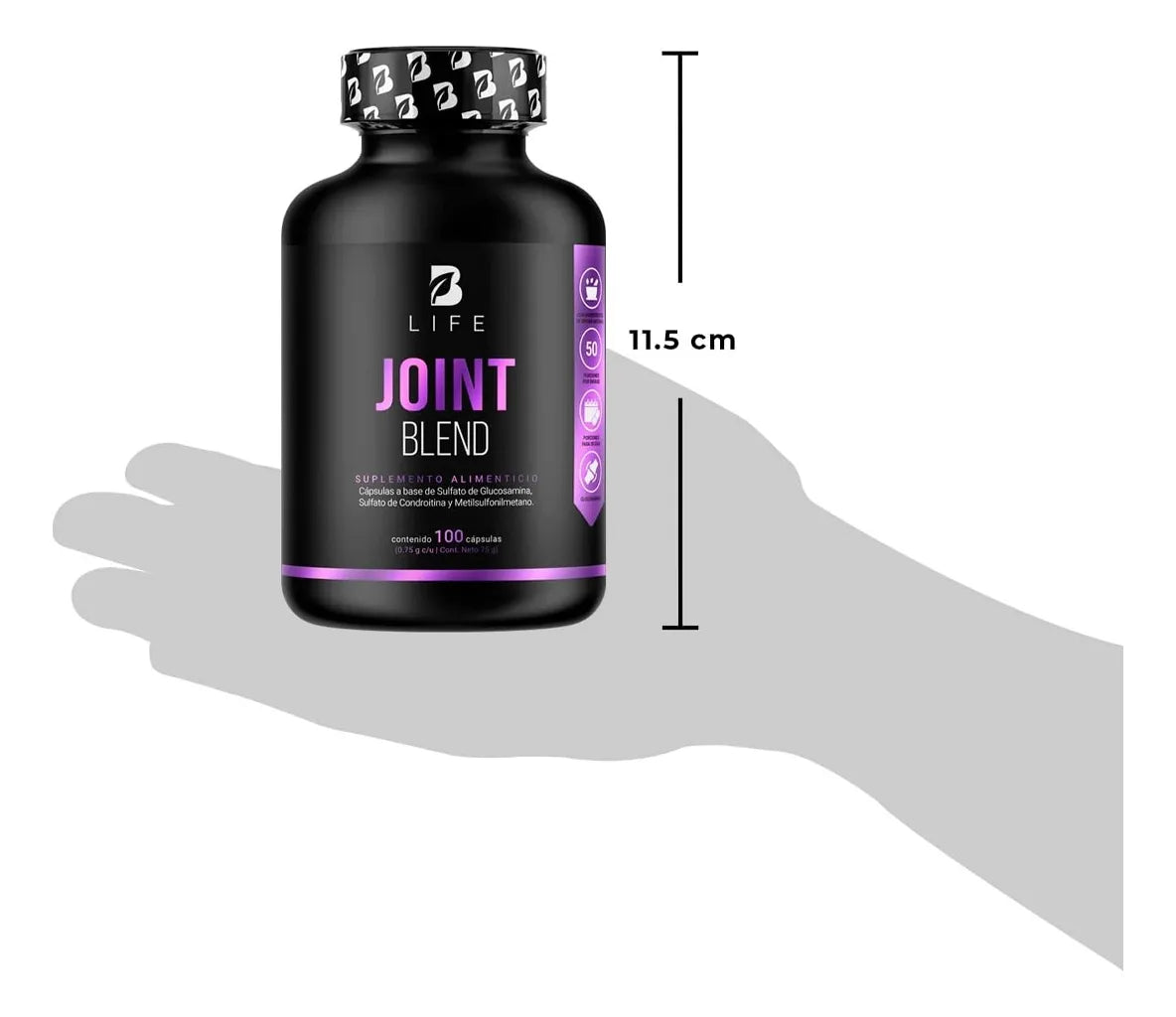 Joint Blend de B Life | Formulación con Glucosamina, Condroitina y MSM | 100 Caps