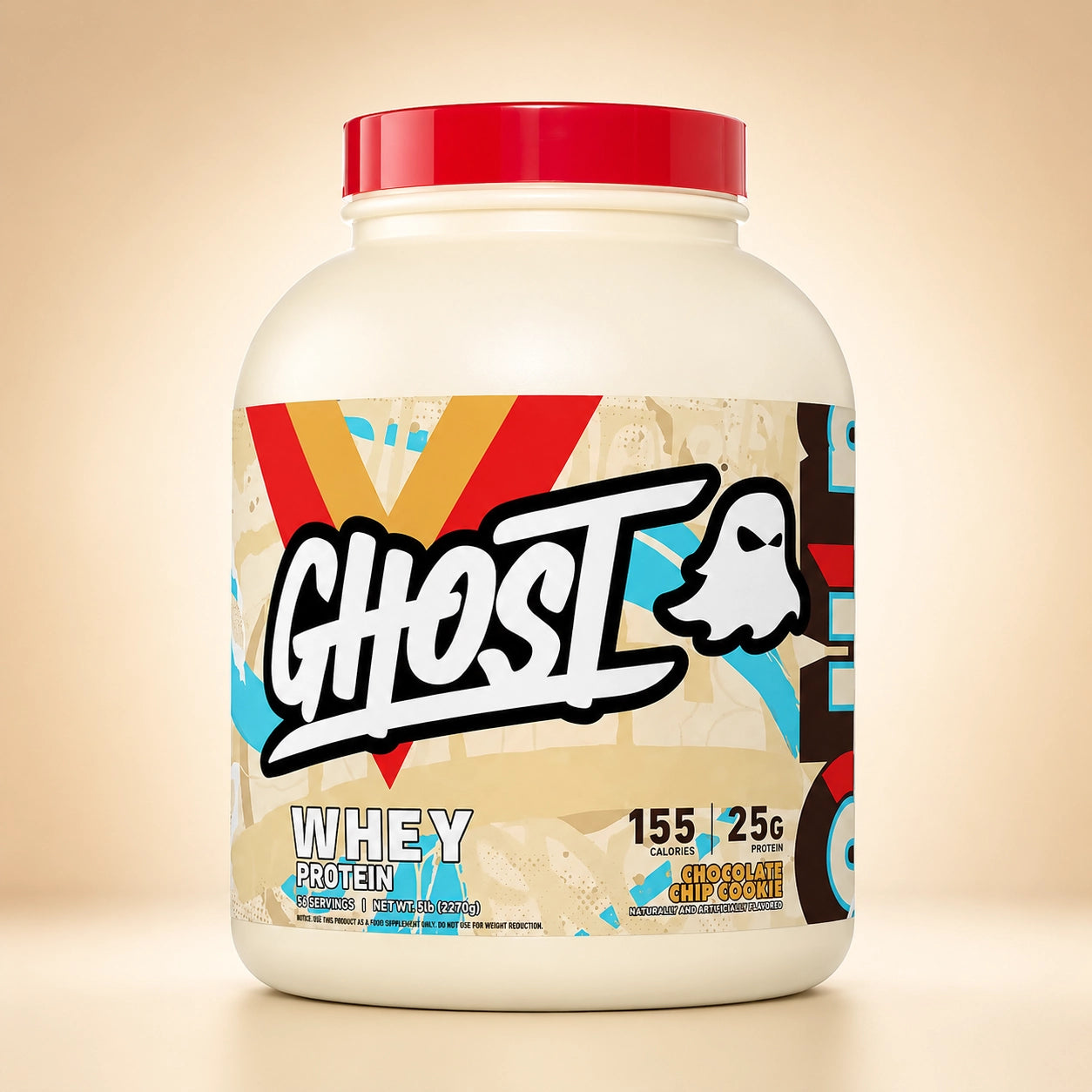 Ghost Whey Protein Chocolate Chip Cookie 2.2 lb (924g)
