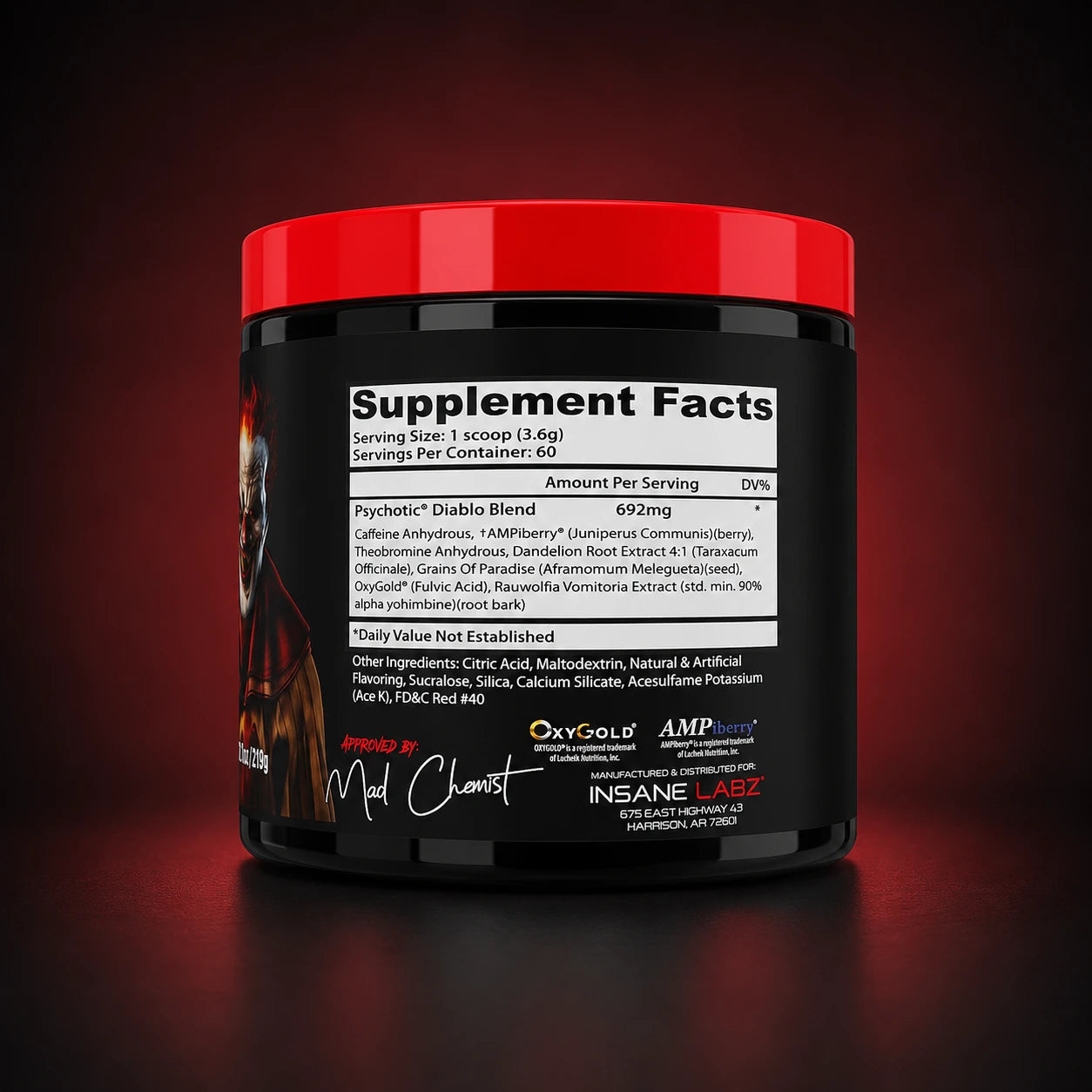 INSANE LABZ Psychotic Diablo – Cherry Lemonade