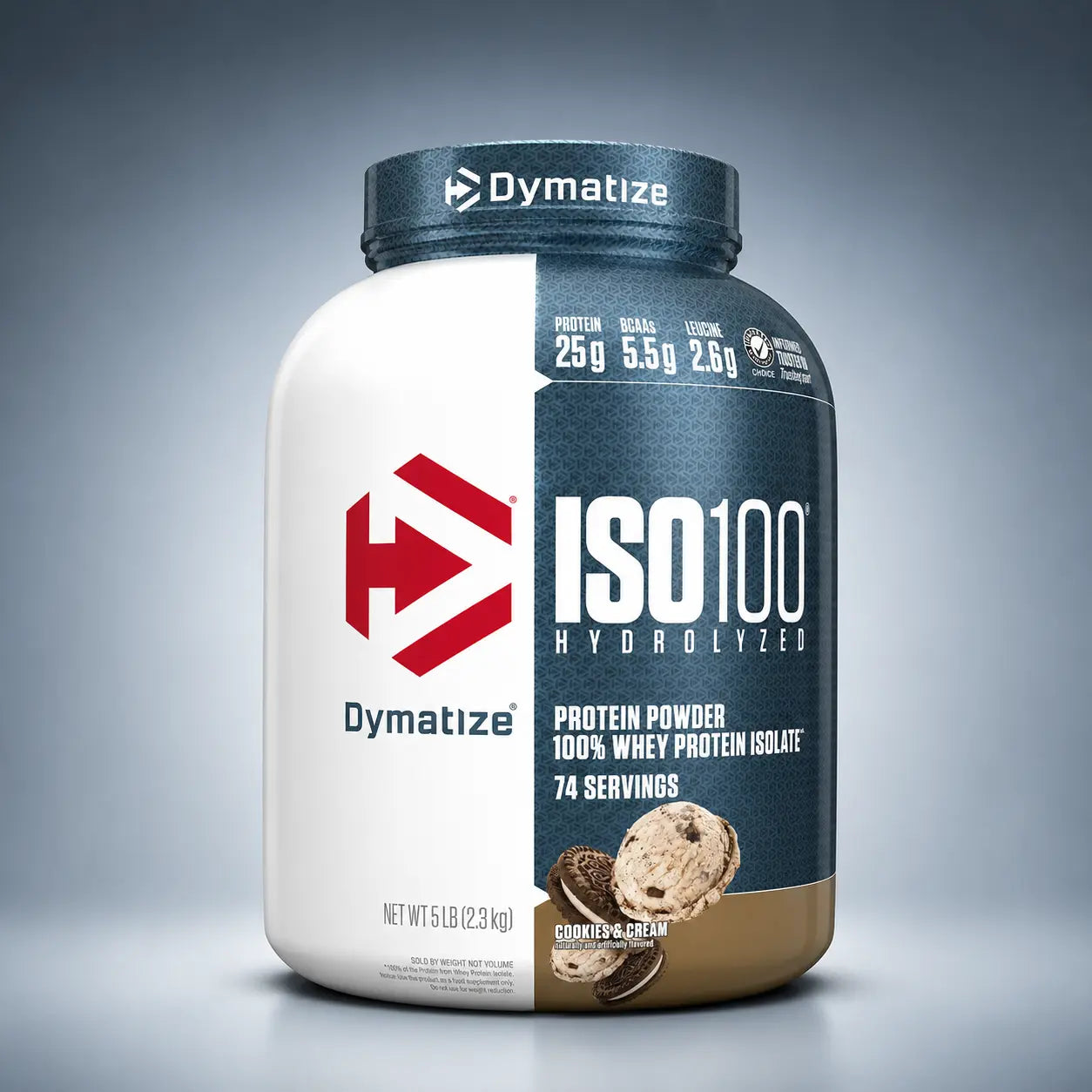 ISO100 Hydrolyzed Cookies & Cream 5 lb