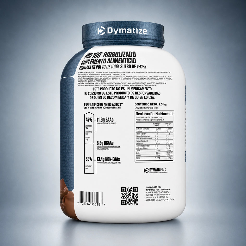 ISO100 Hydrolyzed Protein Powder – Fudge Brownie