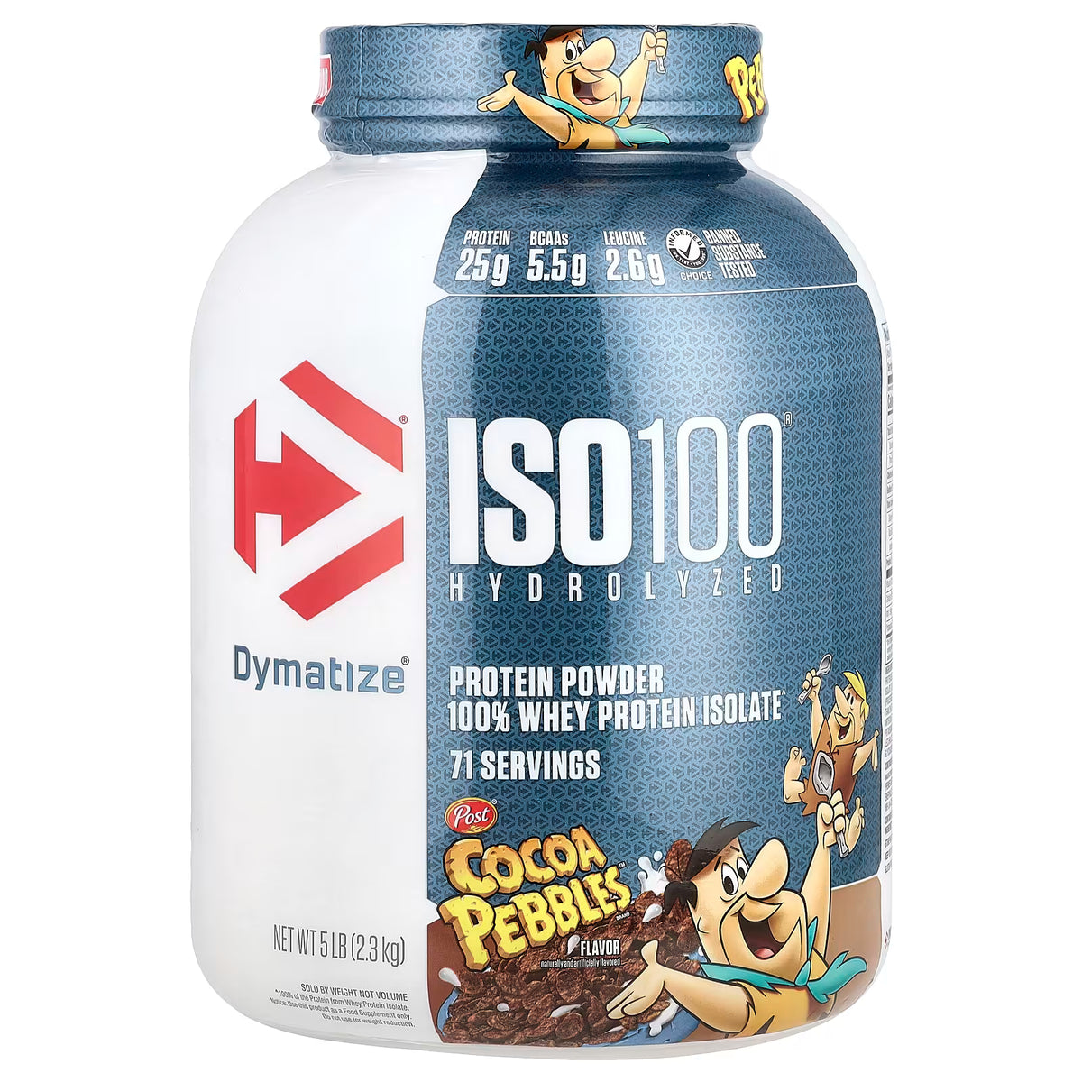 ISO100 Hydrolyzed Cocoa Pebbles 3 y 5 libras