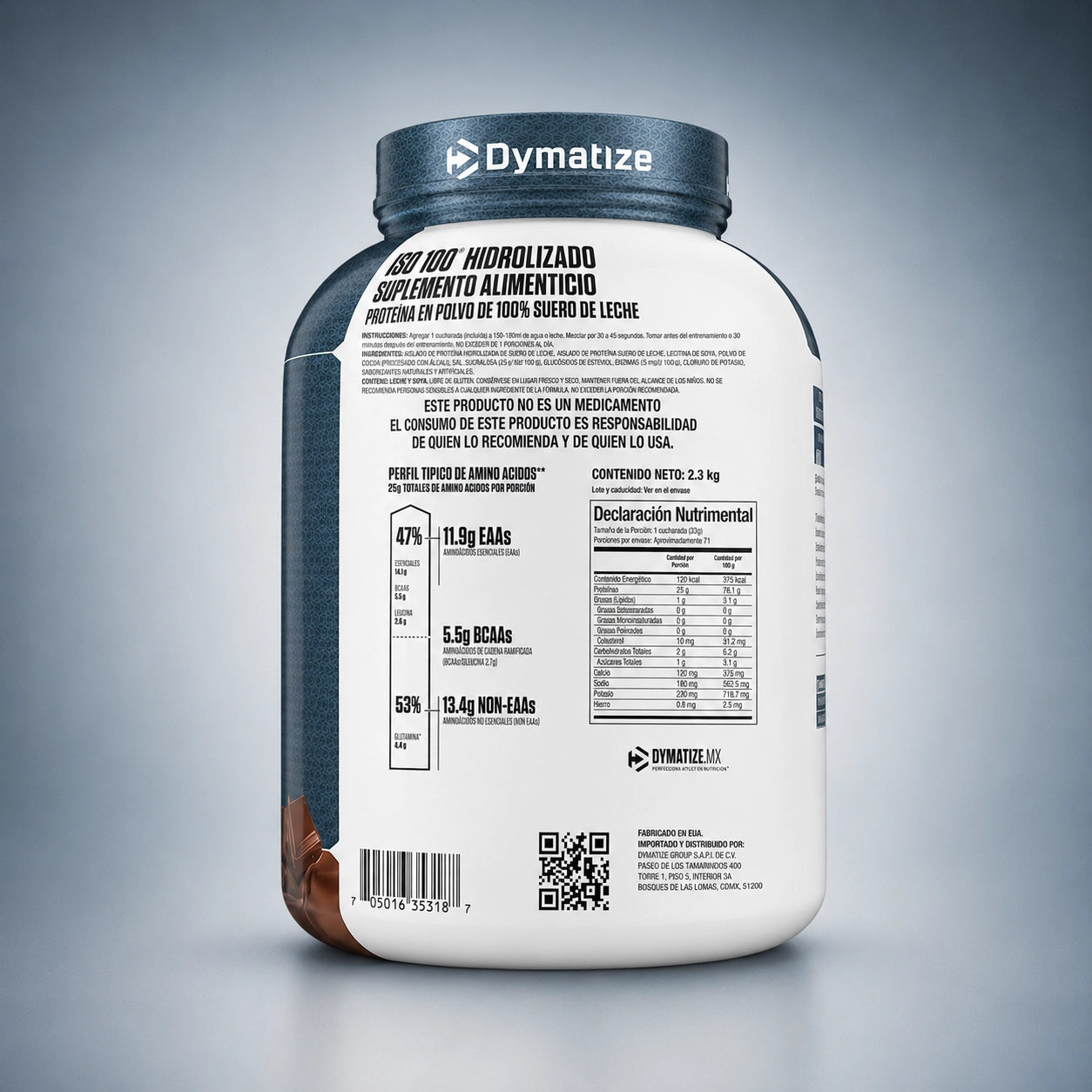 ISO100 Hydrolyzed Gourmet Chocolate