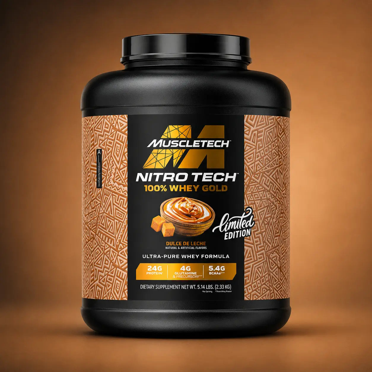 Muscletech Nitro-Tech Whey Edición Limitada Dulce de Leche 5 lb (2.33 kg)