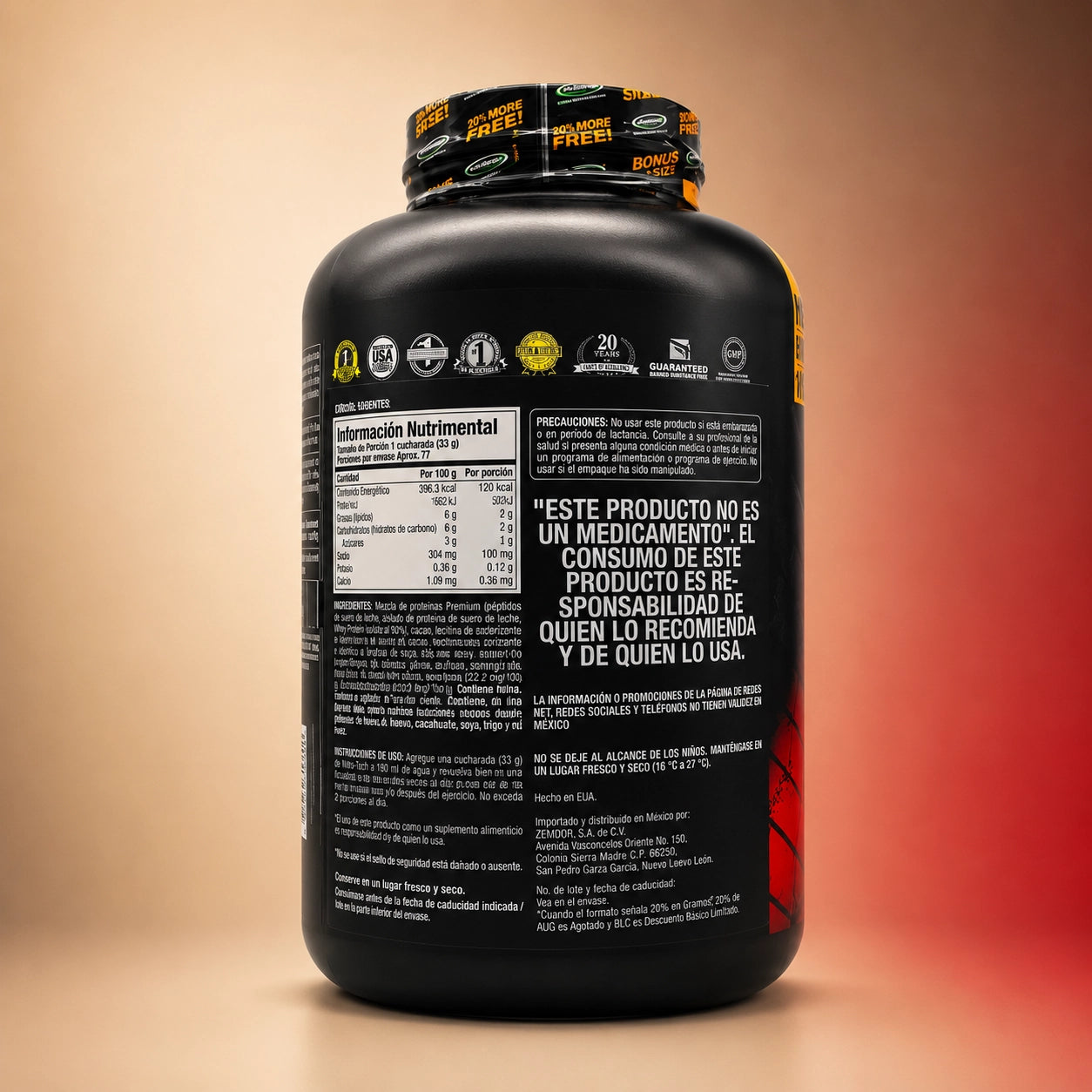 Muscletech NitroTech 100% Whey Gold Vainilla Cream