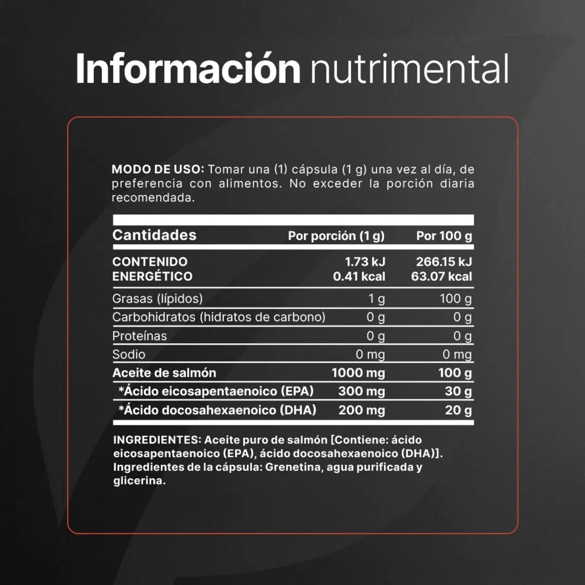 Omega 3 Salmon Oil B Life
