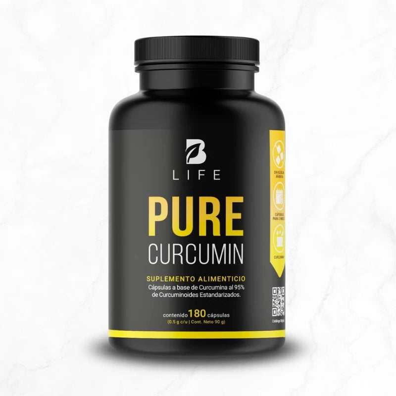 Curcumina Pura de B Life  | 180 cápsulas