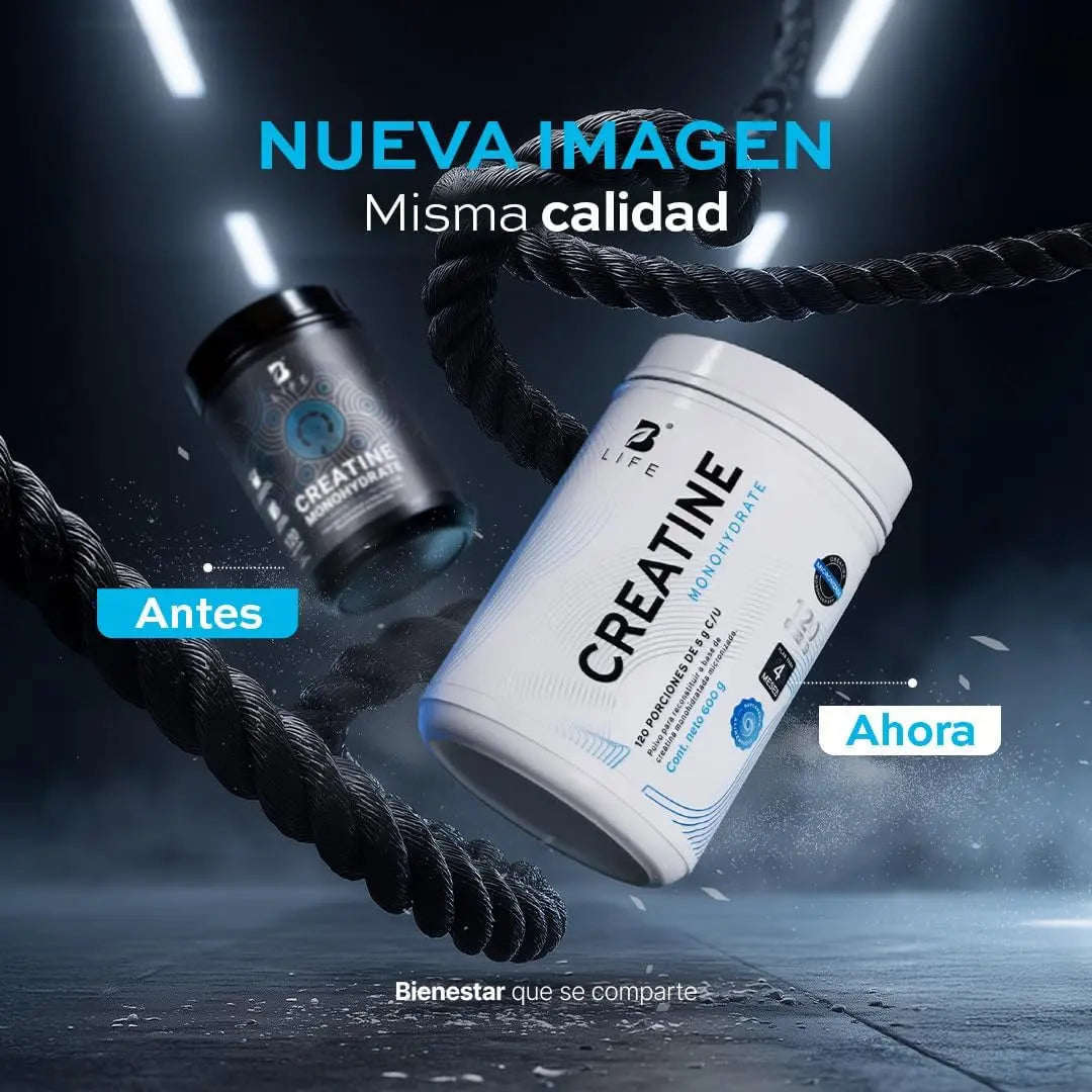 Creatina Monohidratada B Life | 120 Servicios | Alta Pureza