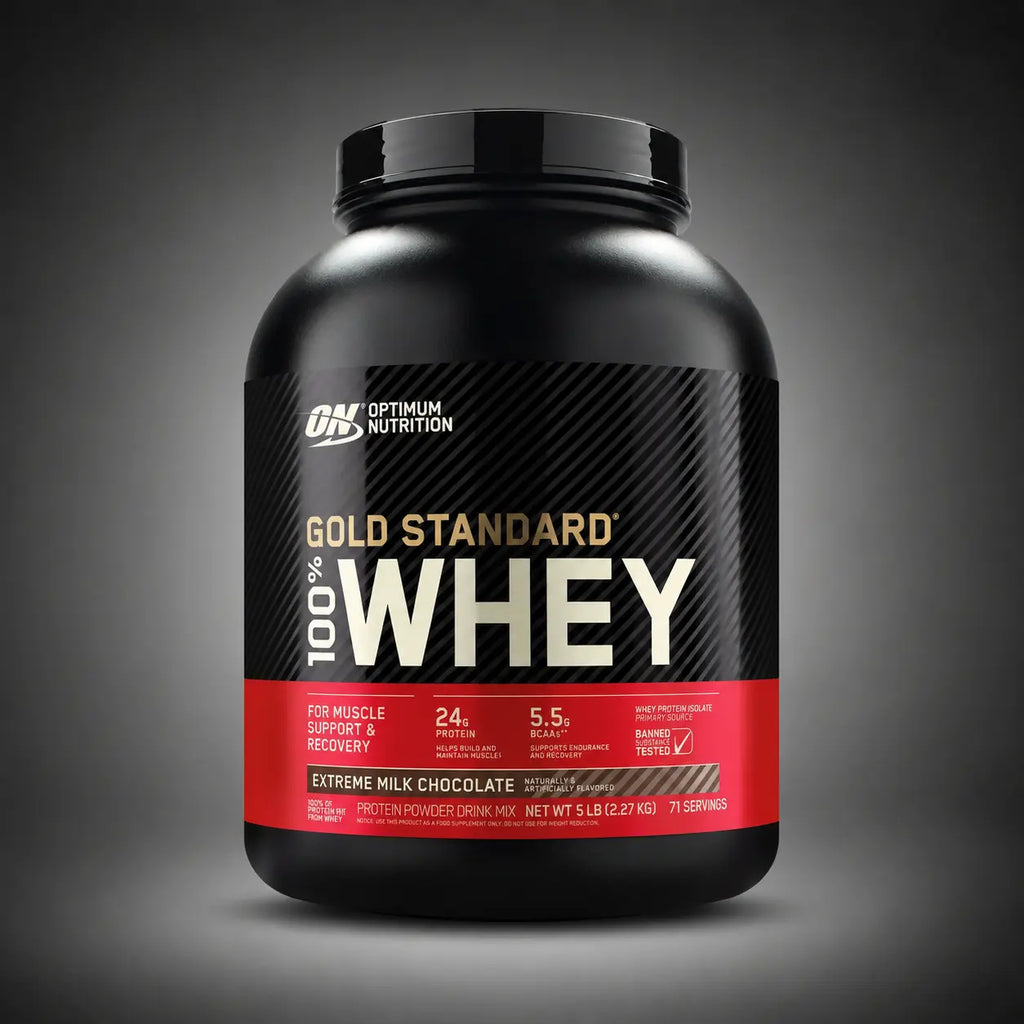 Gold Standard 100% Whey 5 lb – Extreme Milk Chocolate