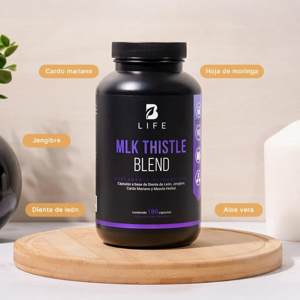 MLK THISTLE BLEND |  Cardo Mariano con Diente de León, Jengibre y Mezcla Herbal