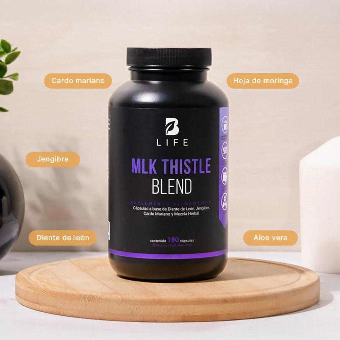 MLK THISTLE BLEND |  Cardo Mariano con Diente de León, Jengibre y Mezcla Herbal