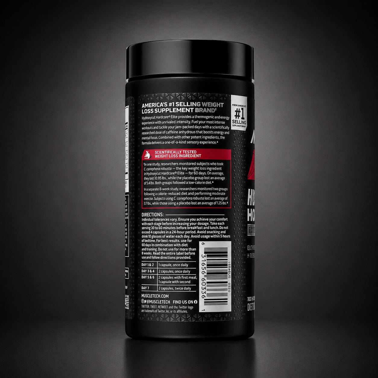 Muscletech Hydroxycut Hardcore Elite – 100 Cápsulas