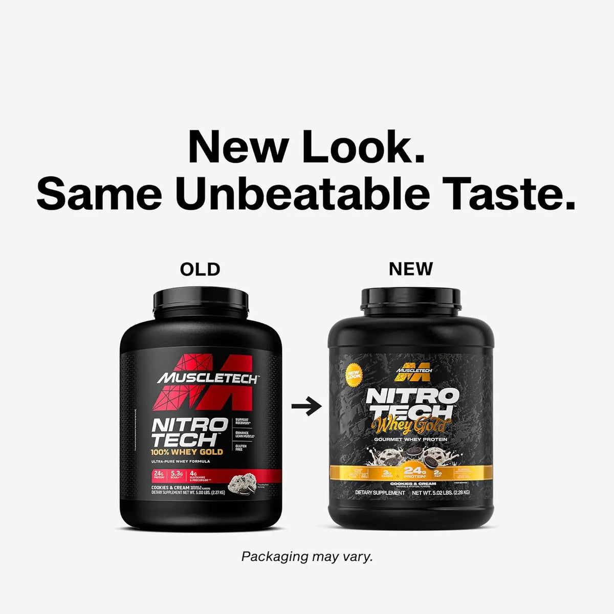 Muscletech NitroTech 100% Whey Gold Cookies and Cream