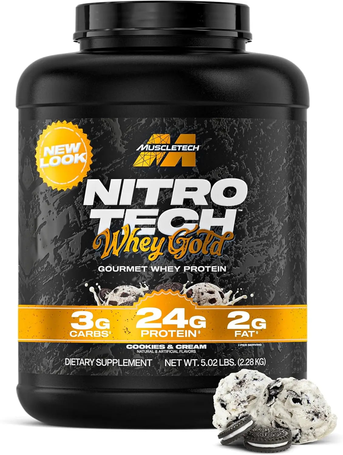 Muscletech NitroTech 100% Whey Gold Cookies and Cream