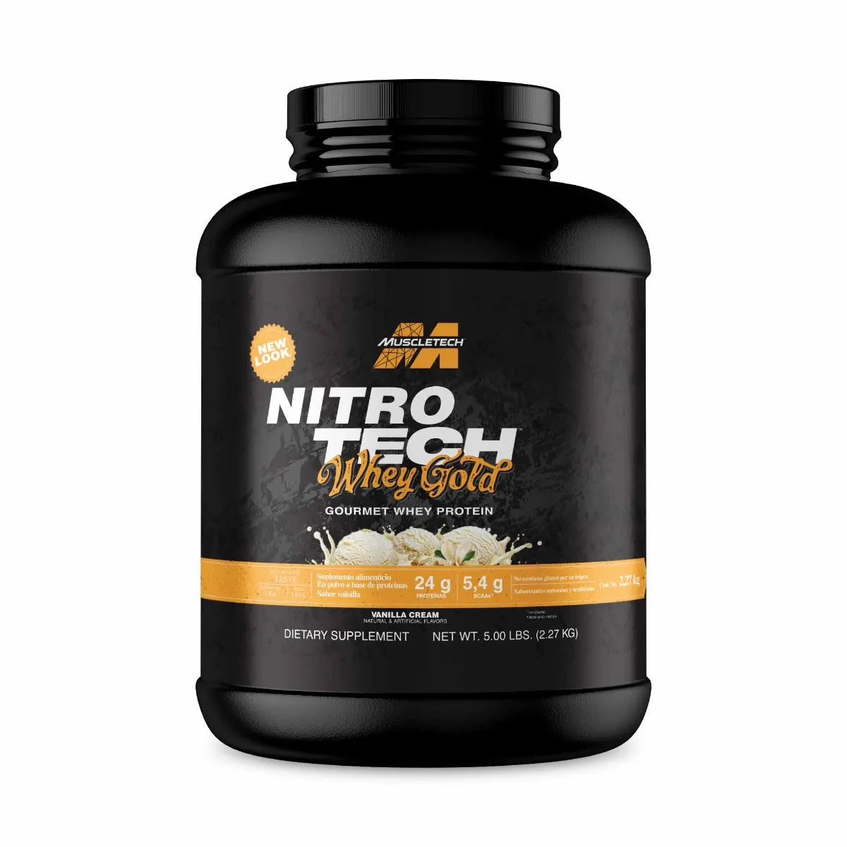 Muscletech NitroTech 100% Whey Gold Vainilla Cream