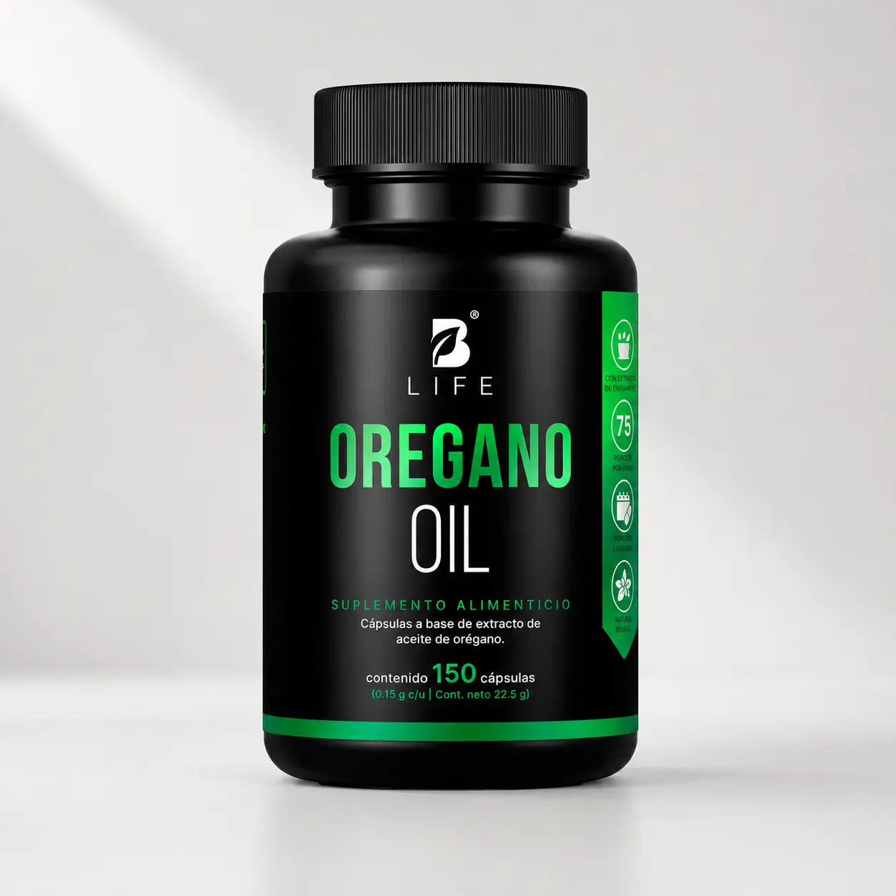 B Life Oregano Oil 150 Cápsulas | Aceite de Orégano de Alta Potencia