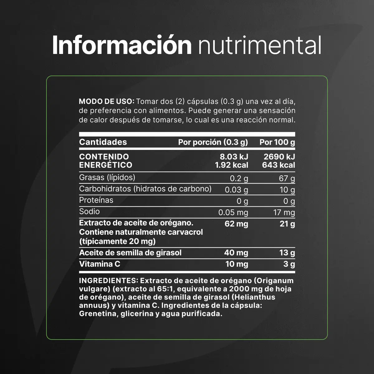 B Life Oregano Oil 150 Cápsulas | Aceite de Orégano de Alta Potencia