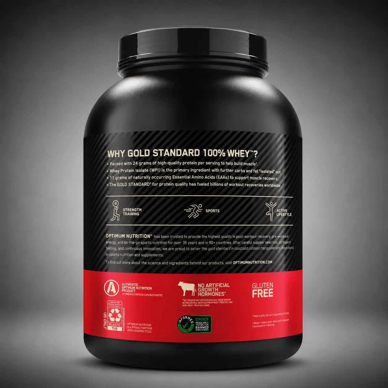 Gold Standard 100% Whey 5 lb – Extreme Milk Chocolate