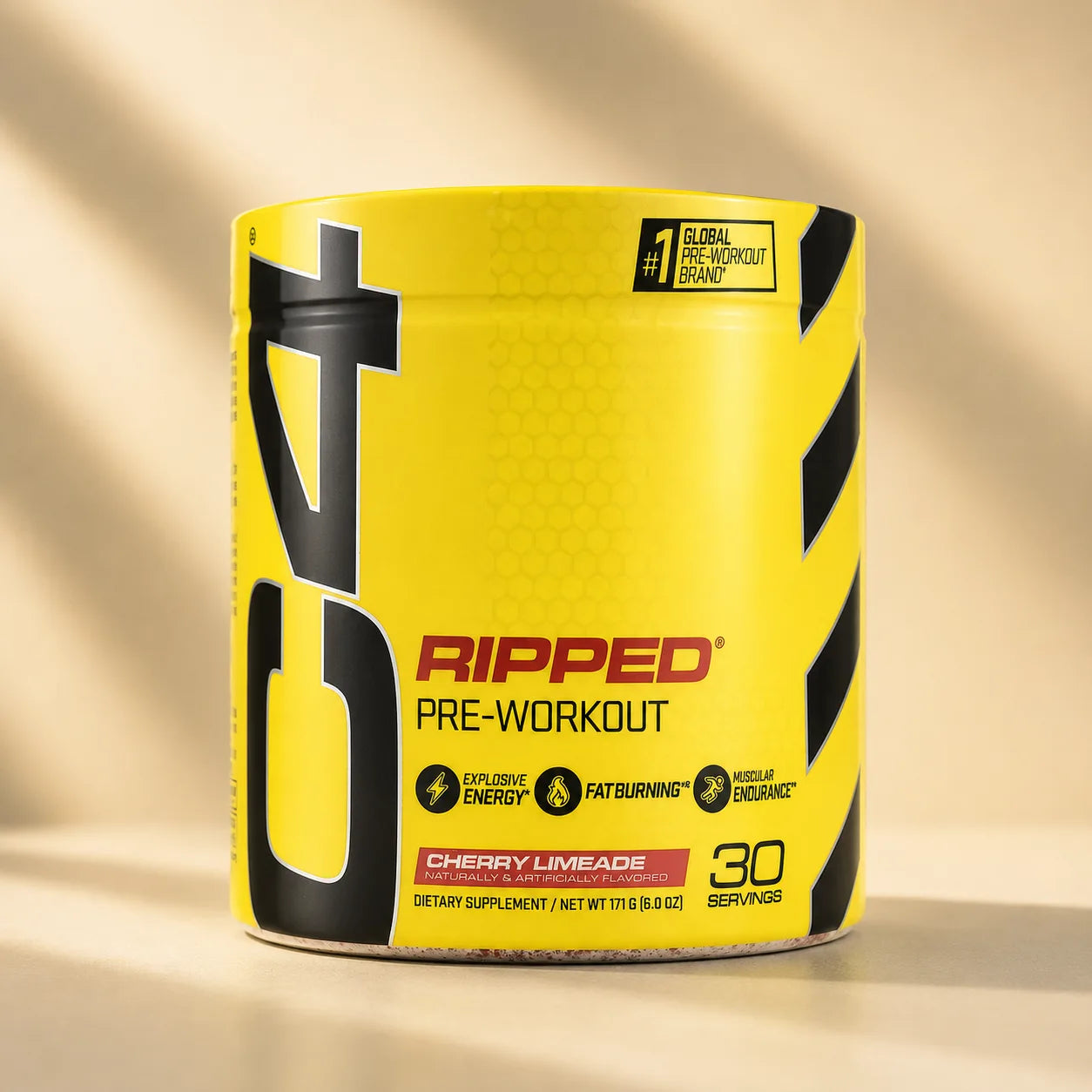 RIPPED PRE-WORKOUT | 30 Servicios | Cherry Limeade