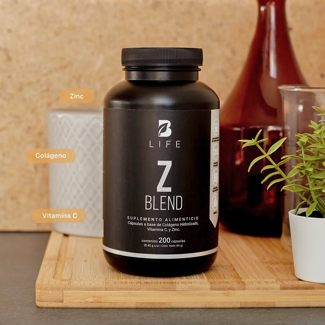 Z Blend | Zinc | Adicionado con Colágeno y Vitamina C